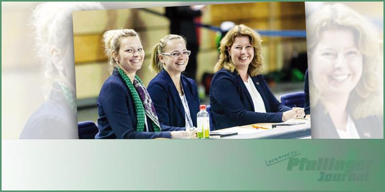 Mittendrin: Anna Kletetschka organisiert  die Turn-Weltmeisterschaft in Stuttgart