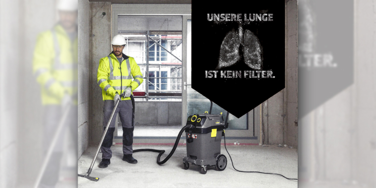 Feinstaub Gesundheitsaktion für das Handwerk – Neue Modellreihe im PflüMa Kärcher Store Reutlingen mit BG-Bau Förderung
