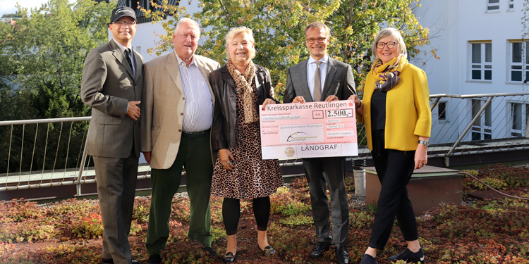 Spendenparlament Reutlingen – Landgraf Immobilienmakler spendet Euro 2500