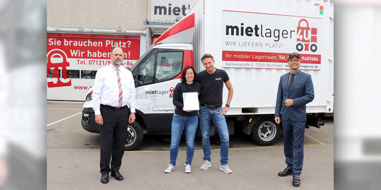 mietlager4U aus Reutlingen ist „TOP Sozial“ zertifiziertes Unternehmen. Pressearbeit APROS