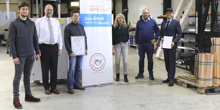 Unternehmensberatung bei der Stefan Künstle GmbH Reutlingen – Zertifiziert als „Top Arbeitgeber“ und 150.000 Euro Investition in den Maschinenpark