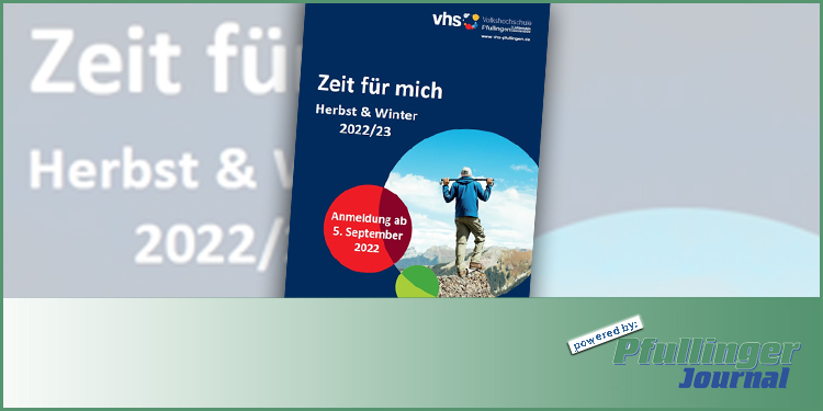 „Zeit für mich“ mit dem neuen vhs Programm
