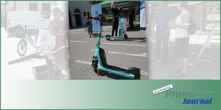 E-Scooter und E-Bikes für die neue Mobilität in Pfullingen