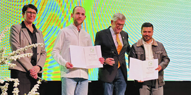 Presse. BGL Bildungspreis 2023 an Nachwuchskraft der Albrecht Bühler Baum und Garten GmbH aus Nürtingen