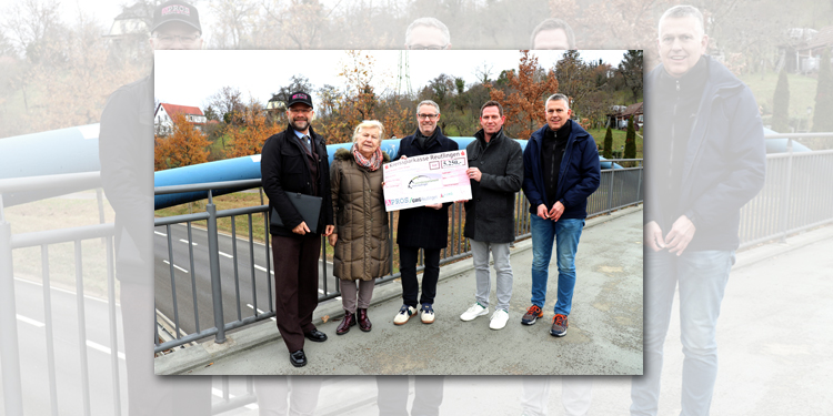 Spende Euro 5.250 APROS Consulting & Services, kidKG Physio für Kinder, GWG Reutlingen, J&J Dentaltechnik an das Reutlinger Spendenparlament e.V.
