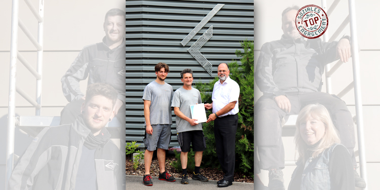 APROS zertifiziert die Stefan Künstle GmbH zum TOP Sozial Unternehmen