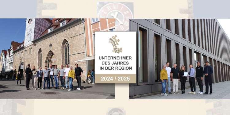 Gewinner Unternehmer des Jahres in der Region Reutlingen 2025